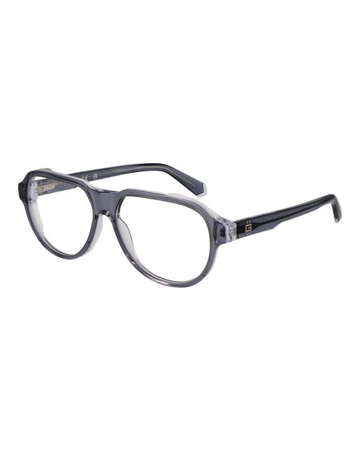 Guess Blue Gray Acetate Glasses (frames) for men
