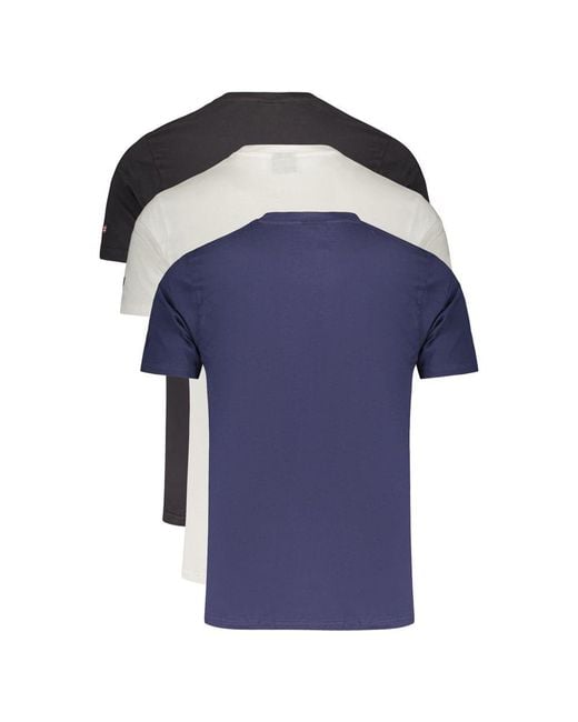 Norway 1963 Blue White Cotton Men's T for men