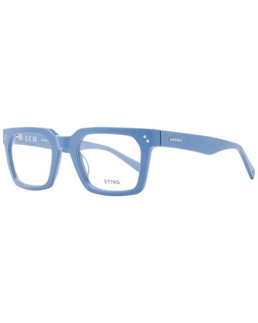 Sting Blue Acetate & Plastic Glasses (frames) for men