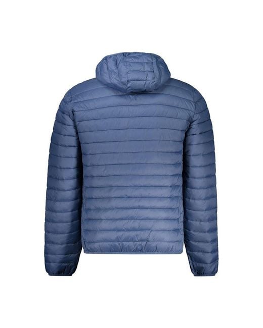 North Sails Blue Blu Poliammide Men's Jacket for men