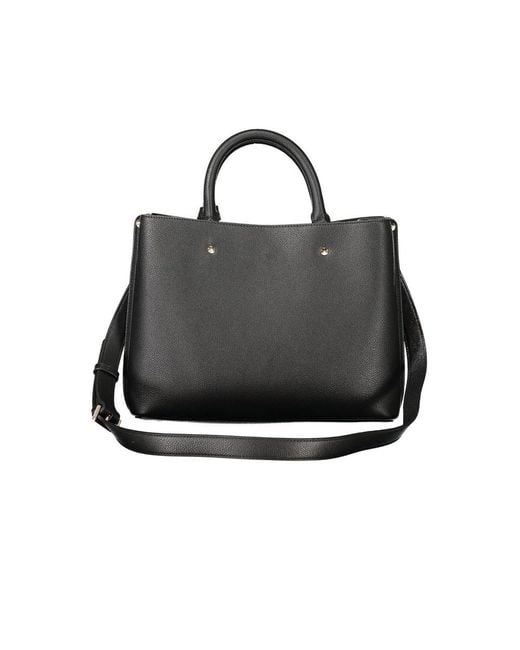 Guess Black Polyurethane Bag"