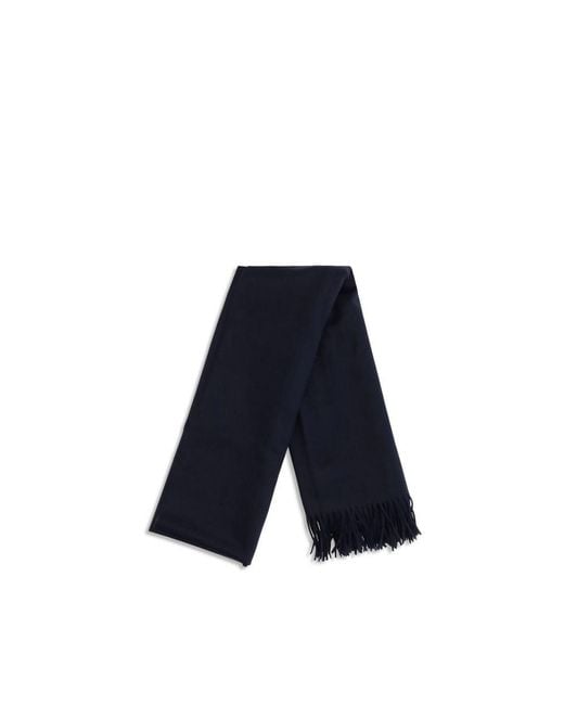 Max Mara Blue Cashmere Scarf