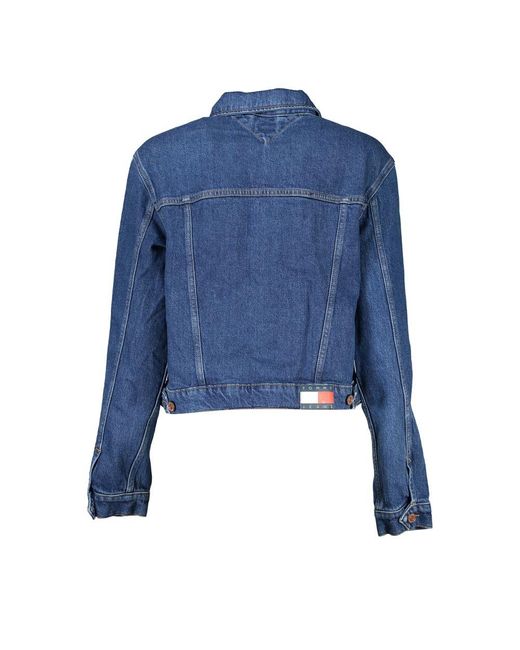 Tommy Hilfiger Blue Chic Denim Long Sleeve Embroidered Jacket