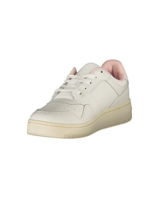 Tommy Hilfiger White Heritage Sneaker Casual Low Top
