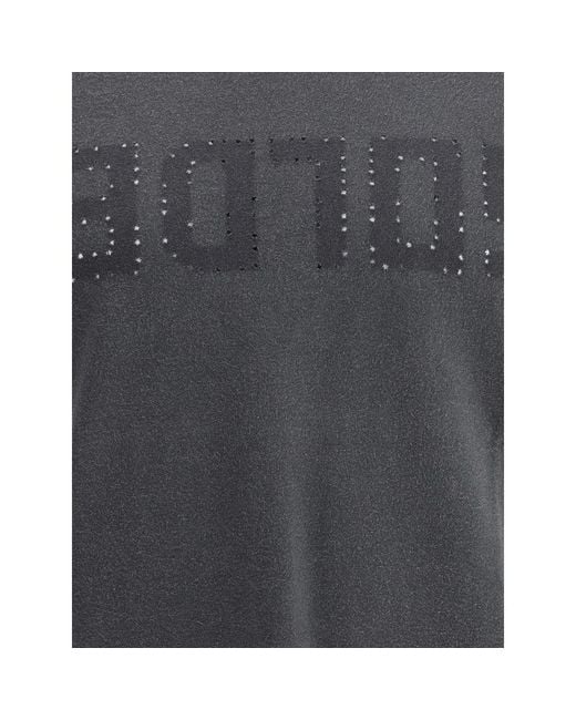 Golden Goose Deluxe Brand Gray Logoed T-Shirt for men