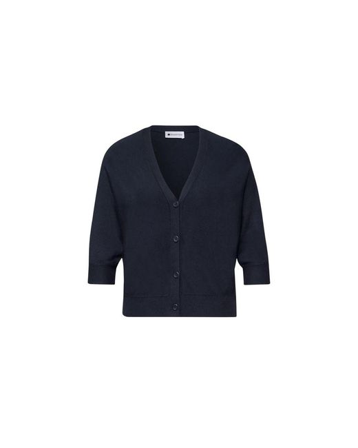 Street One Blue Viscose Cardigan