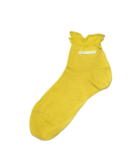 Antipast Yellow Short Socks