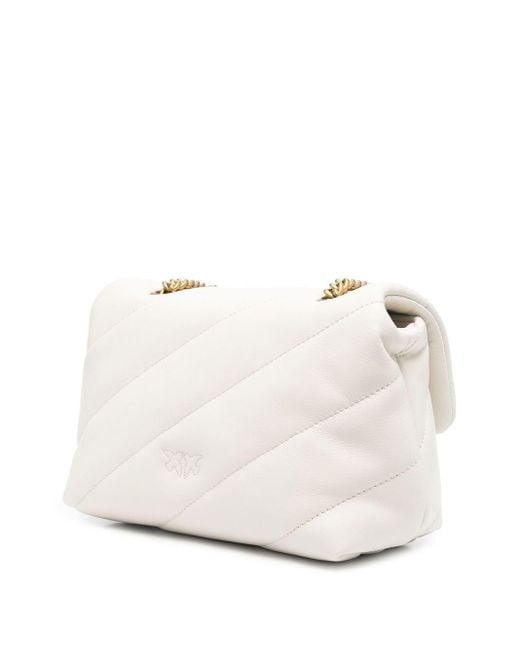Pinko Natural Mini Love Bag Puff Maxi Quilt