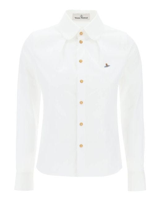 Vivienne Westwood White Toulouse Shirt With Darts