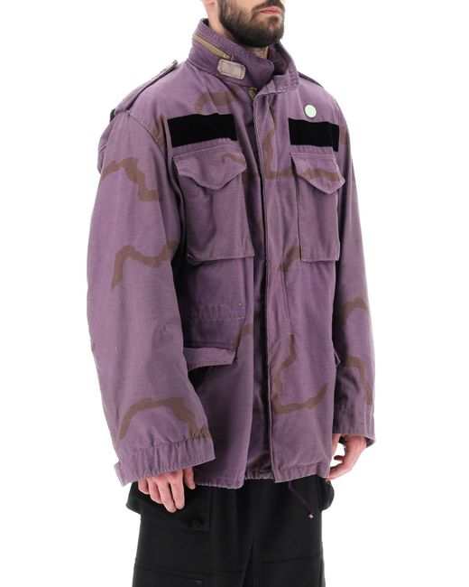 OAMC Purple Field Jacket for men