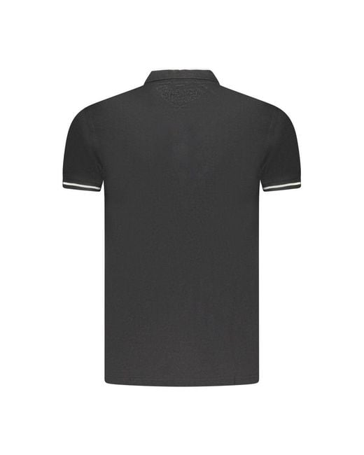 Roberto Cavalli Black Cotton Polo for men