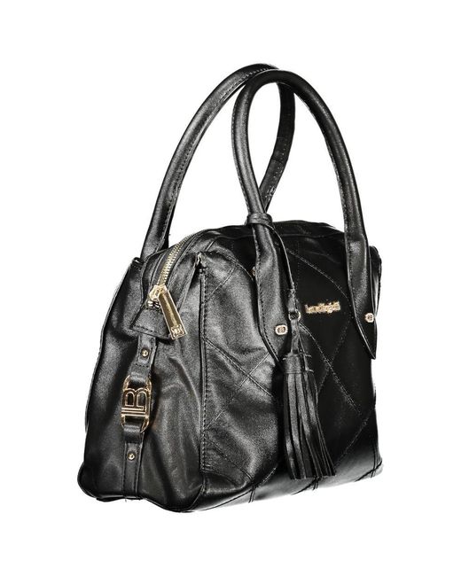 Laura Biagiotti Black Pvc Handbag