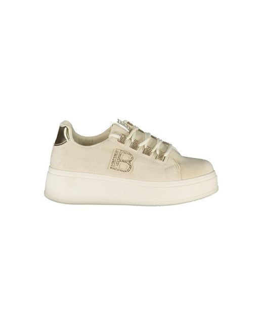 Laura Biagiotti Natural Polyester Sneaker