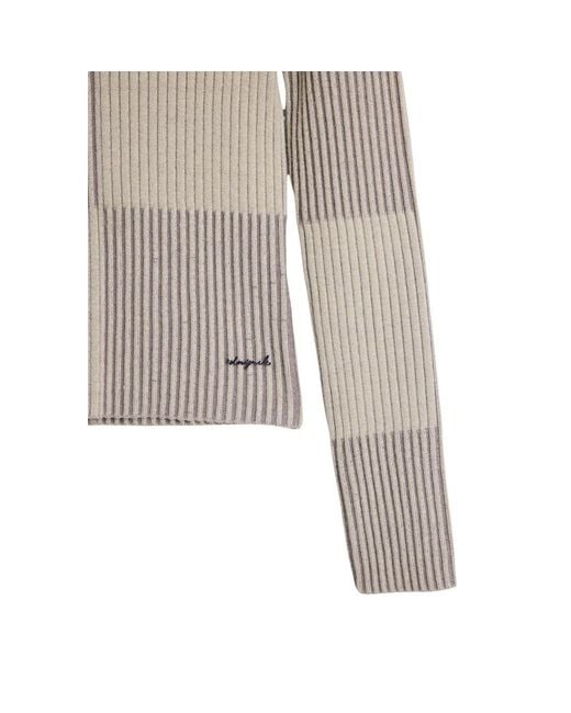 Desigual Gray Viscose Turtleneck