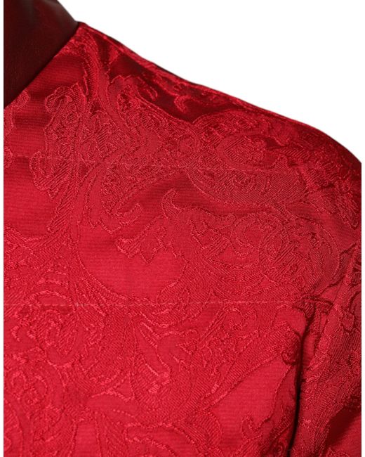 Dolce & Gabbana Red YEAR OF THE PIG Bomber Jacket main image 1