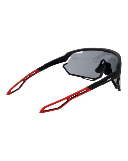 Fila Black Plastic Sunglasses for men