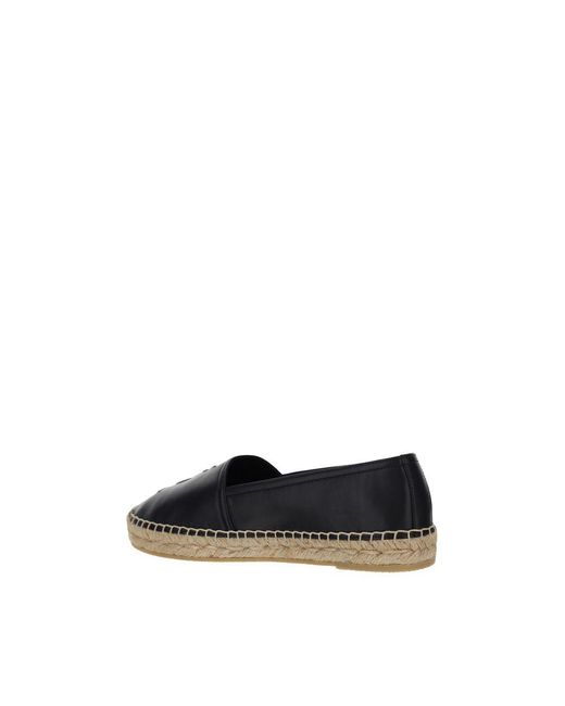 Saint Laurent Black Lamb Ovis Aries Aries Espadrilles