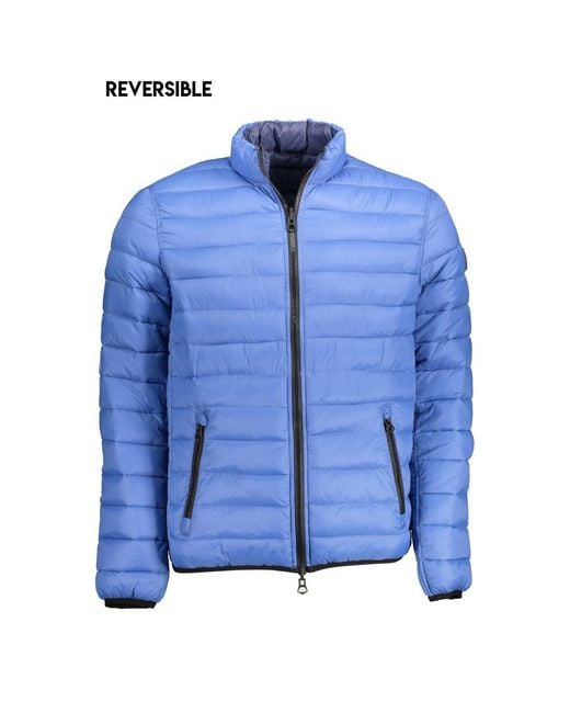 U.S. POLO ASSN. Blue Nylon Men's Jacket for men