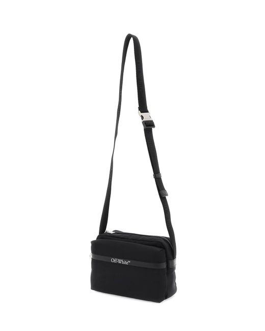 Off-White c/o Virgil Abloh Black Outdoor Shoulder Bag for men