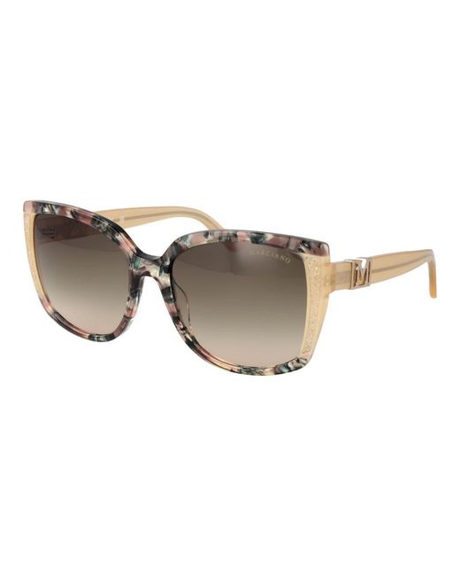 MARCIANO BY GUESS Multicolor Plastic Sunglasses