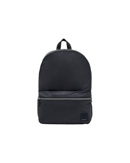 ARMANI EXCHANGE Blue Black Polyamide Backpack for men