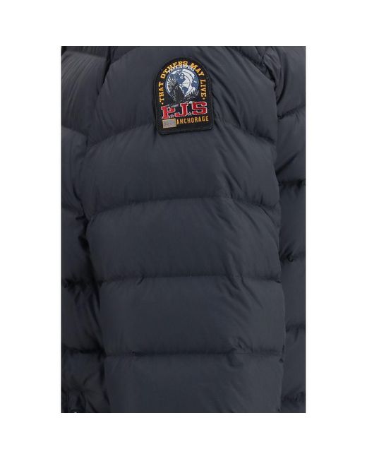 Parajumpers Blue Black Polyamide Full for men