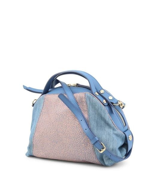 Borbonese Blue Handbag