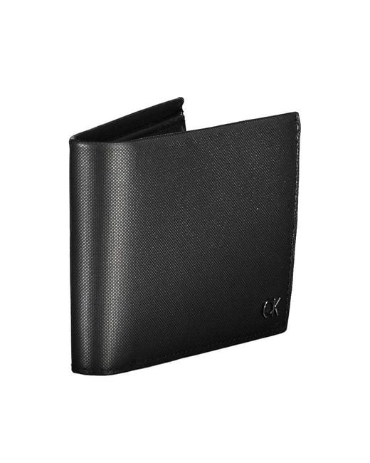 Calvin Klein Black Leather Wallet for men