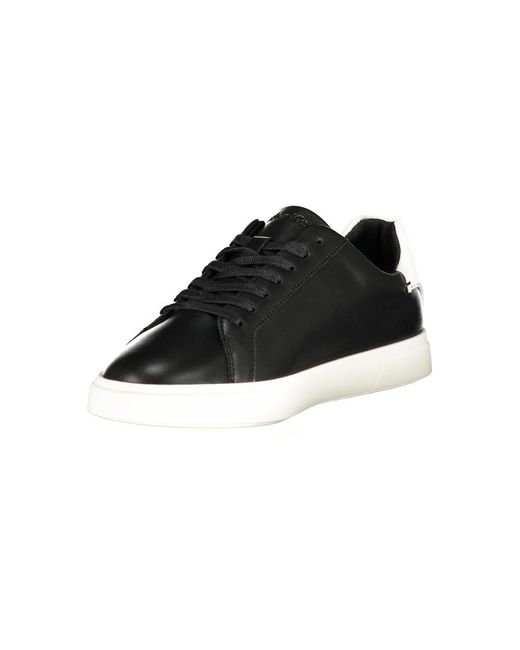 Calvin Klein Black Polyurethane Sneaker