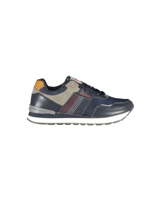 Carrera Blue Sleek Sports Sneakers With Logo Accent for men
