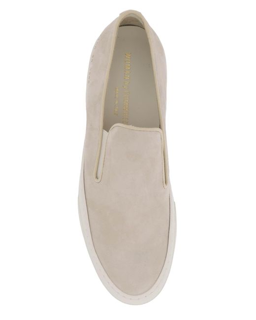 Common Projects White Slip On Sneakers