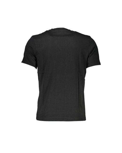 North Sails Black Cotton T-Shirt for men
