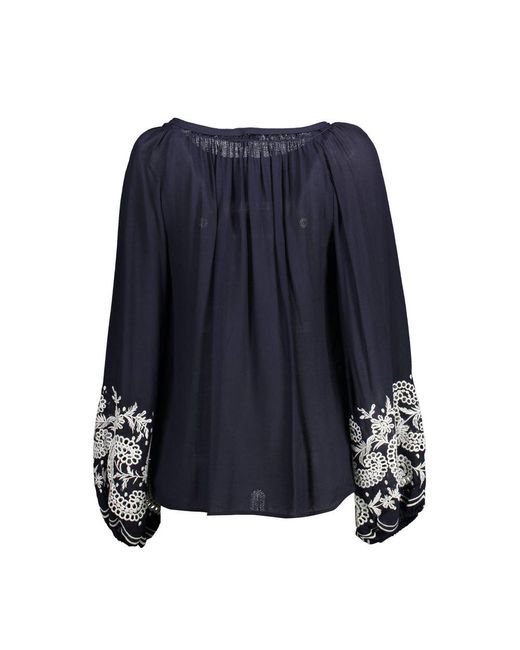 Kocca Blue Viscose Shirt