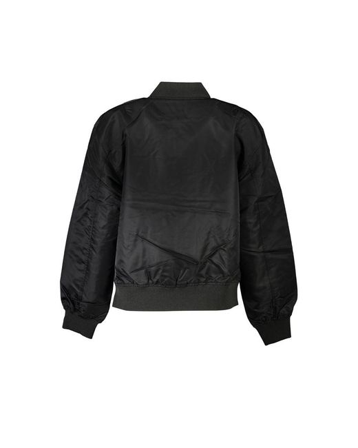 Calvin Klein Black Chic Long Sleeve Zip Sports Jacket