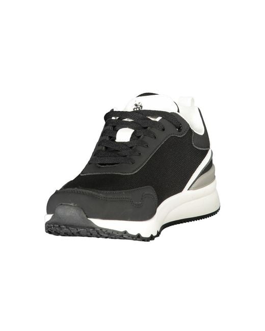 U.S. POLO ASSN. Black Polyester Men's Sneaker for men
