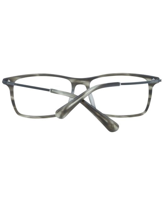 Police Gray Metal & Plastic Glasses (Frames) for men