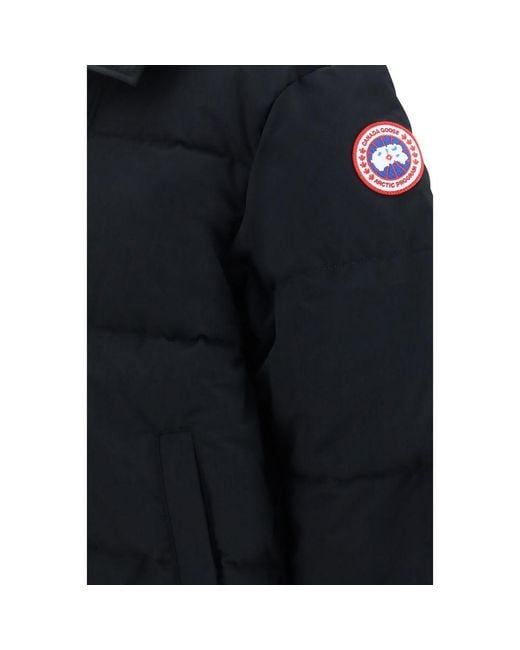 Canada Goose Blue Black Recycled Polyester Parka for men