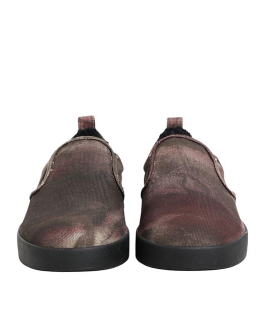 Dolce & Gabbana Brown Sneakers for men