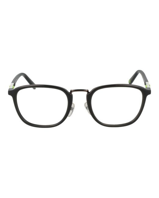 Fila Black Plastic Glasses (Frames)