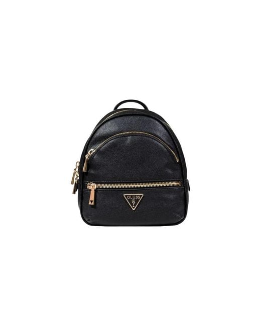 Guess Black Artificial Leather Backpack