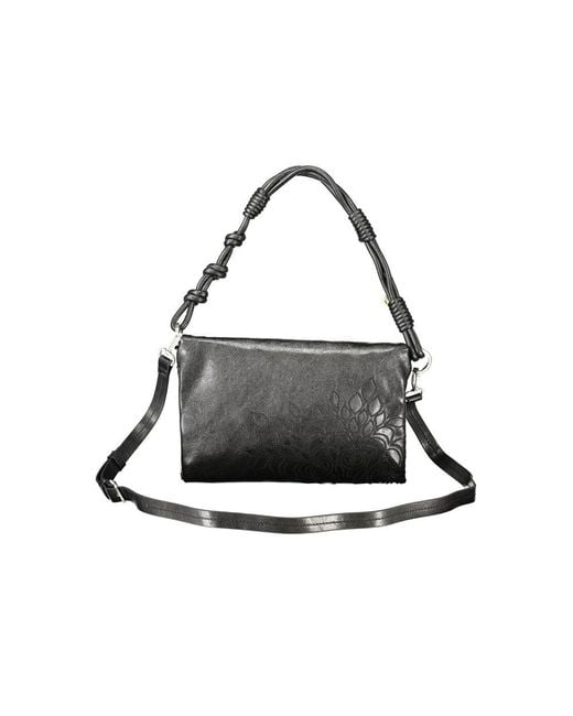 Desigual Black Polyurethane Handbag