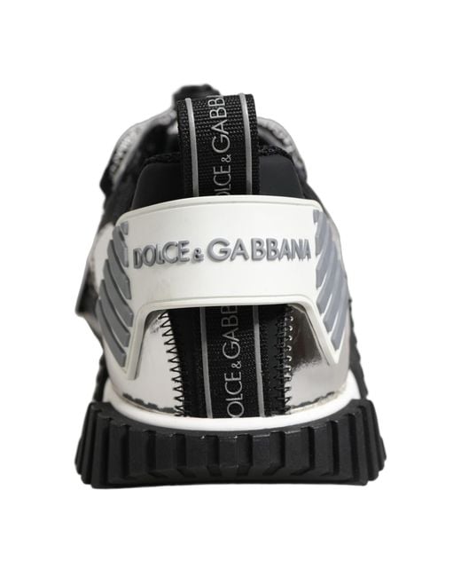 Dolce & Gabbana Black Multicolor Low Top Ns1 Men Sneakers Shoes for men
