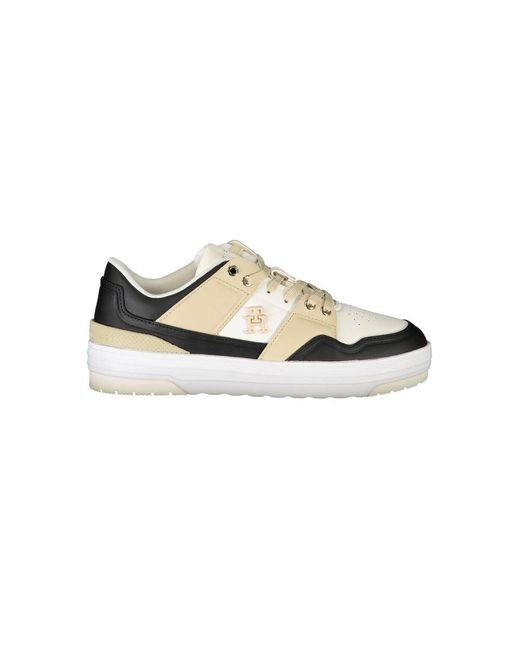 Tommy Hilfiger White Leather Sneaker
