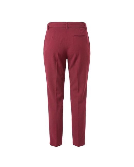 Trussardi Red Polyester Pants