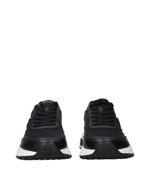 Jimmy Choo Blue Fabric Athletic Sneakers for men