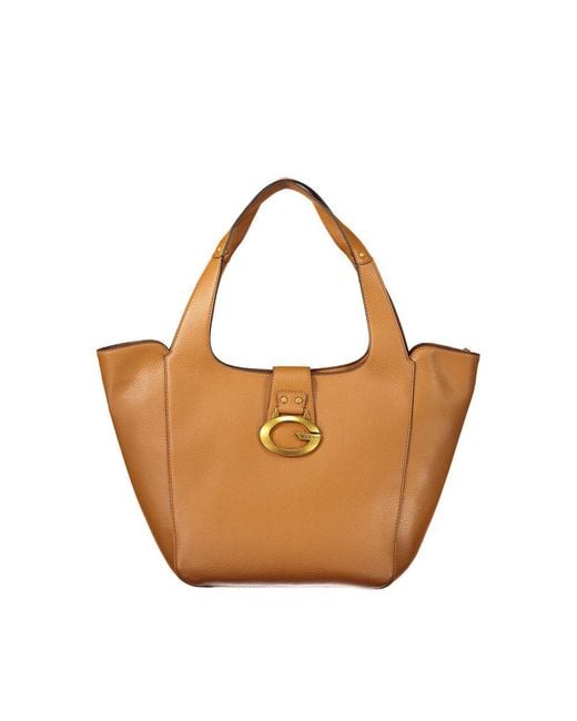 Guess Brown Polyurethane 's Bag