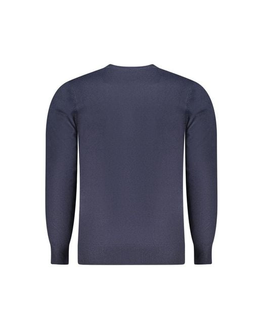 North Sails Blue Acrylic Men Sweater for men