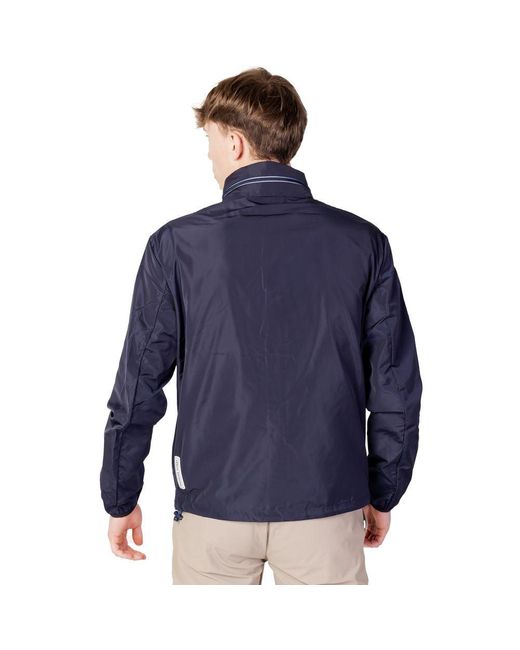 ARMANI EXCHANGE Blue Polyester Jacket for men