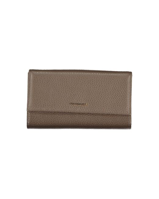 Coccinelle Brown Elegant Double Compartment Leather Wallet