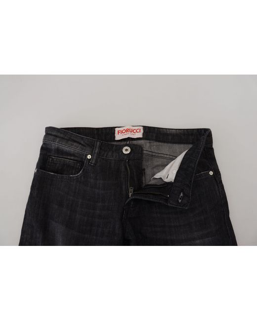 Fiorucci Black Chic Low Waist Skinny Jeans